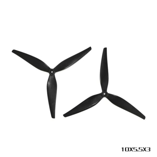 HQ MACROQUAD Prop 10X5.5X3 Black Glass Fiber Reinforced Nylon