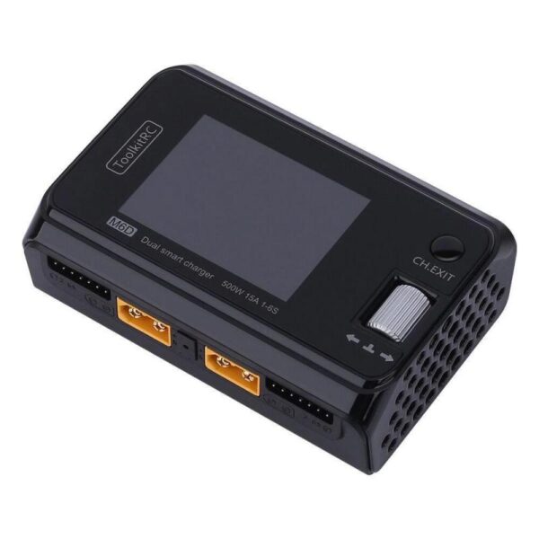 TOOLKITRC M6D - Dual Channel 500W 25A DC Charger