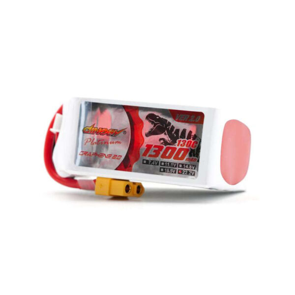 DINOGY V2 Platinum GRAPHENE 2.0 6S 1300MAH 130C/260C